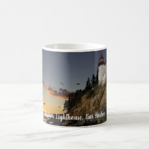 Scenic Bar Harbour Lighthouse Coffee Mug