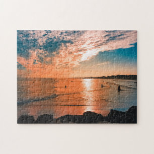 Scenic Beach Art Ocean Images Photography Cool Bea Jigsaw Puzzle