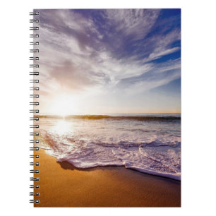 Scenic Beach Art Ocean Images Photography Cool Bea Notebook