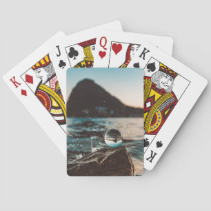Scenic Beach Art Ocean Images Photography Cool Bea Playing Cards