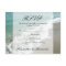 Scenic Beach Destination Wedding RSVP Postcard