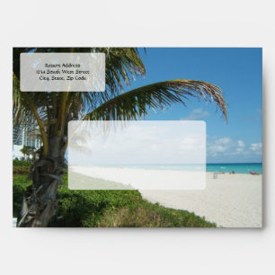Scenic Beach, Side Palm Branch Envelopes