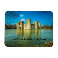 Scenic Bodiam Castle in East Sussex England