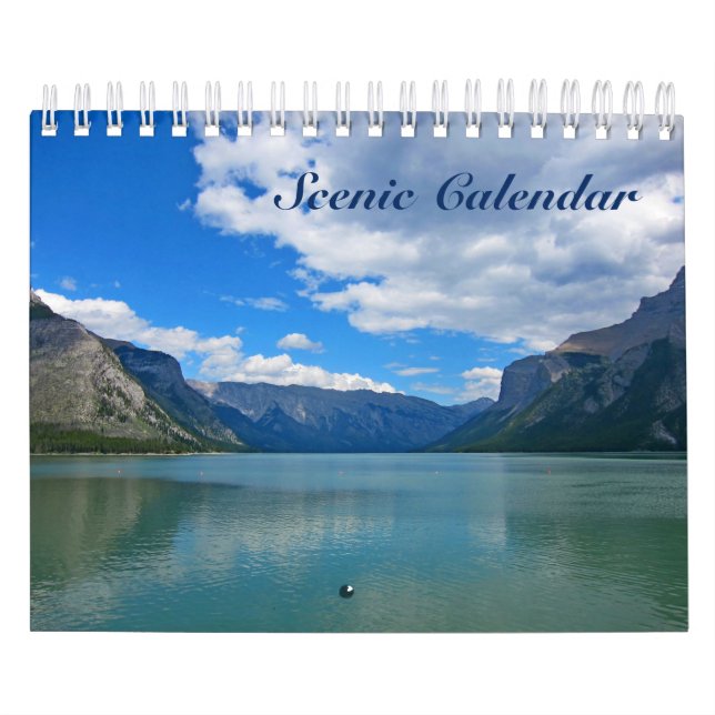 Scenic Calendar 2017 Rocky Mountains (Cover)