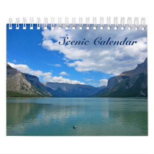 Scenic Calendar 2018 Rocky Mountains