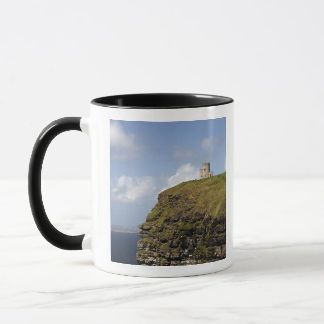 Scenic Cliffs of Moher and O'Brien's Tower. Mug (Left)