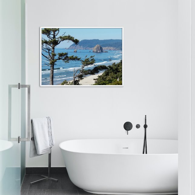Scenic Coastline Seascape Photo (In Situ Framed)