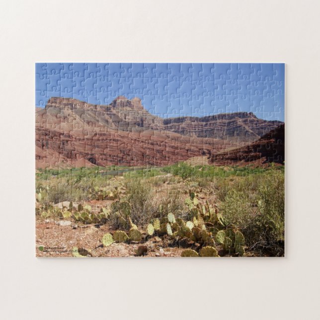 Scenic Colorado River at Grand Canyon Photograph Jigsaw Puzzle (Horizontal)