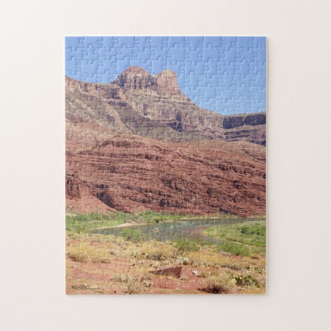 Scenic Colorado River at Grand Canyon Photograph Jigsaw Puzzle (Vertical)