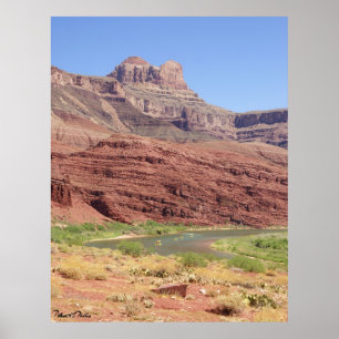 Scenic Colorado River at Grand Canyon Photograph Poster