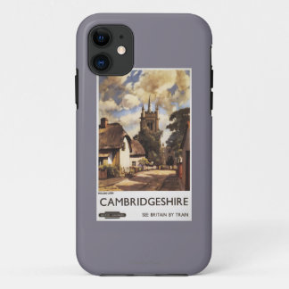 Scenic Country View British Railways Poster iPhone 11 Case