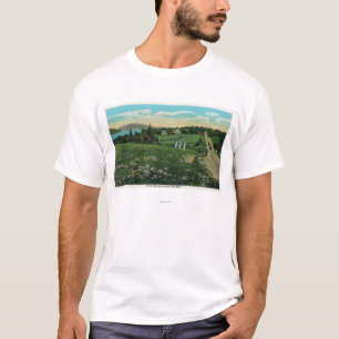 Scenic Country View, Over the Hills and Far T-Shirt