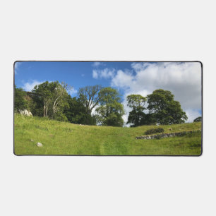 Scenic Countryside View, Isle of Bute, Scotland Desk Mat