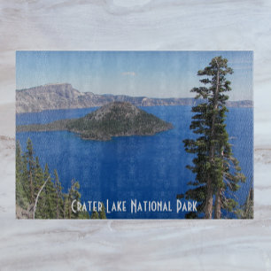 Scenic Crater Lake National Park Cutting Board