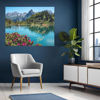 Scenic "Every Day is a Gift" Photo Print