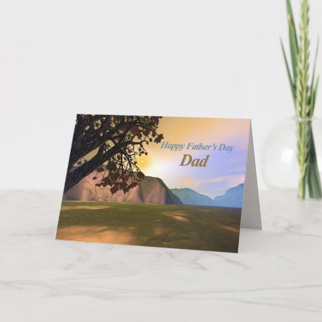 Scenic Father's Day Card (Front)