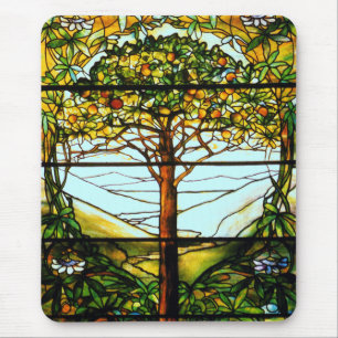 Scenic Fruit Tree and Hills  Vertical Mousepad