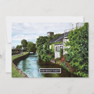 Scenic Galway Ireland Any Year Birthday Invitation