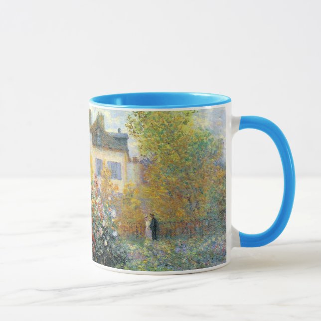 Scenic Garden of Monet at Argenteuil Mug (Right)