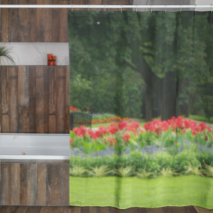 Scenic Garden Shower Curtain