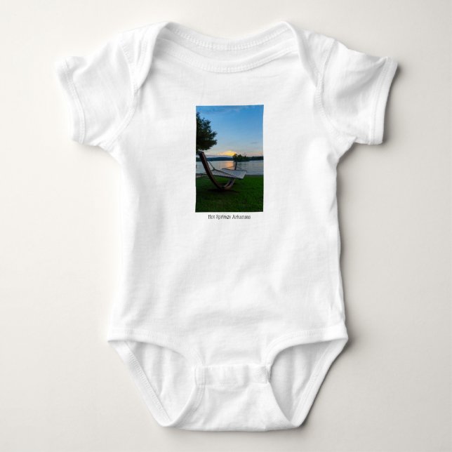 Scenic Hammock Baby Bodysuit (Front)