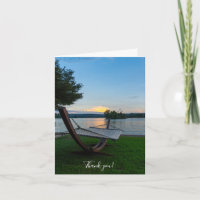Scenic Hammock Thank You Card