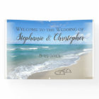 Scenic Hearts in the Sand Beach Wedding