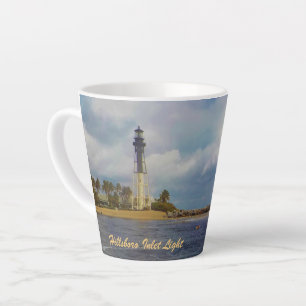 Scenic Hillsboro Inlet Light Latte Mug