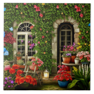 Scenic Home Exterior Design Tile