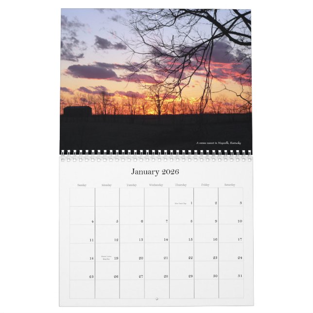 Scenic Horizons 2013 Calendar (Jan 2026)