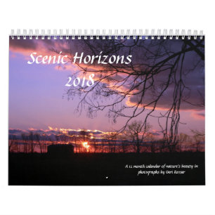 Scenic Horizons 2018 Calendar