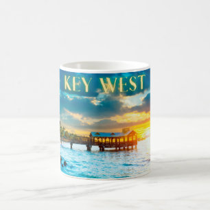 Scenic Key West Pier  Coffee Mug