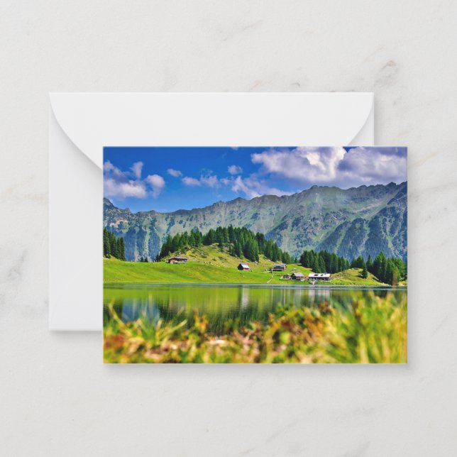 Scenic Lake Bergsee, Germany Card (Front)