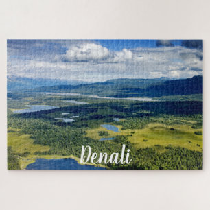 Scenic Lakes of Denali Jigsaw Puzzle