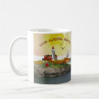 Scenic Lighthouse Seascape Nautical Name