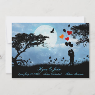 Scenic Love Under the Moon Simple Wedding