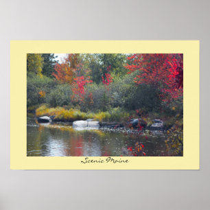 Scenic Maine Poster