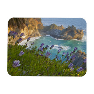 Scenic McWay Falls tumbles into the beach and Magnet