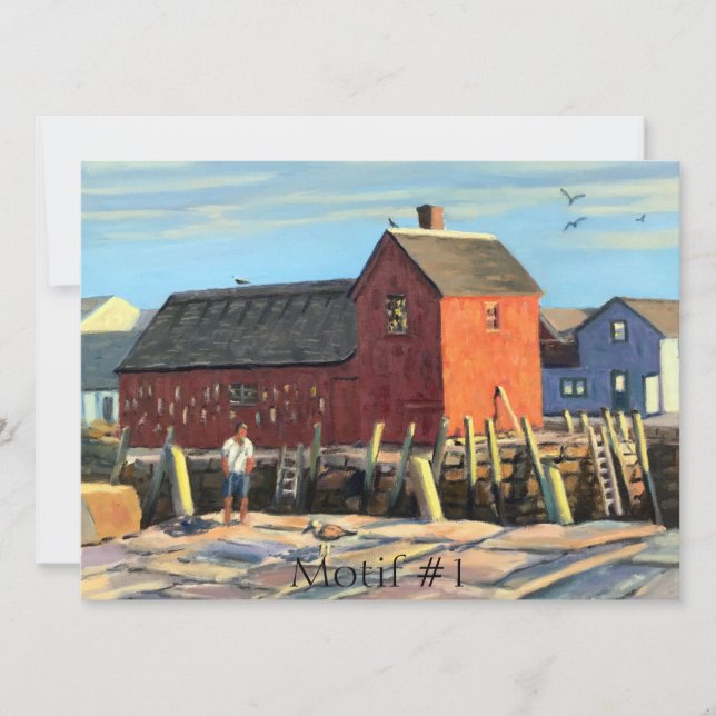 Scenic Motif #1 Rockport Fishing Shack (Front)