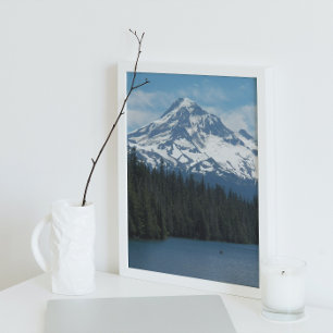 Scenic Mount Hood and Lake Landscape Photo Print