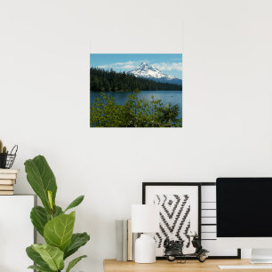 Scenic Mount Hood Landscape Poster