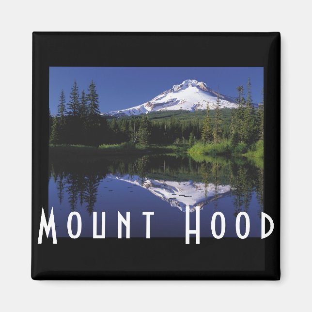 Scenic Mount Hood Magnet (Front)