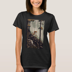 Scenic Mountain Bike, handsome T-Shirt