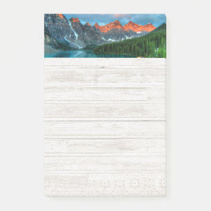 Scenic Mountain & Lake Landscape Photograph Post-it Notes