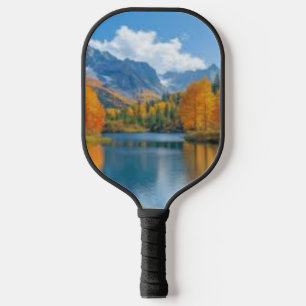 Scenic Mountain Lake Nature Photo Pickleball Paddl Paddle