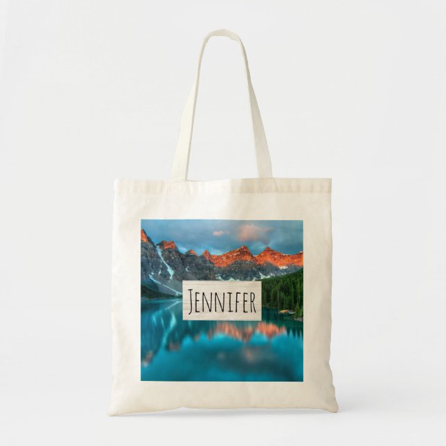 Scenic Mountain Landscape Photograph Tote Bag (Front)