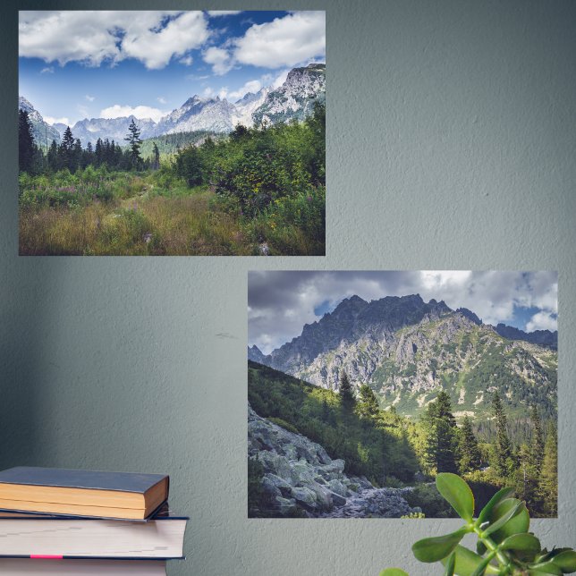 Scenic mountain landscape with a rocky trail  (Creator Uploaded)