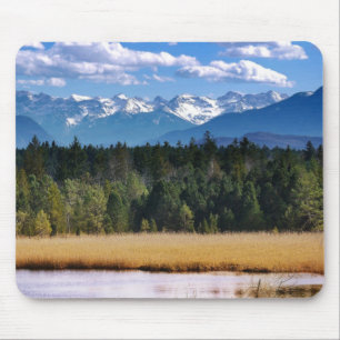 Scenic Mountains Alpine Landscape Mouse Mat