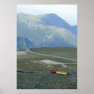 Scenic Mt. Washington Summit Cog Railway Poster