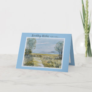 Scenic Nature Landscape Card